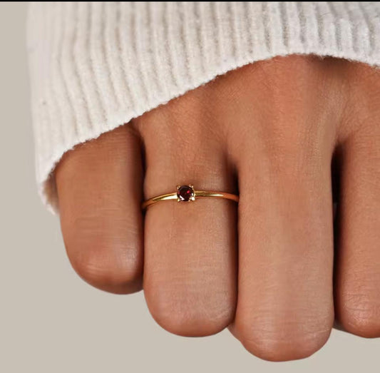 Prsten s kamenem narození