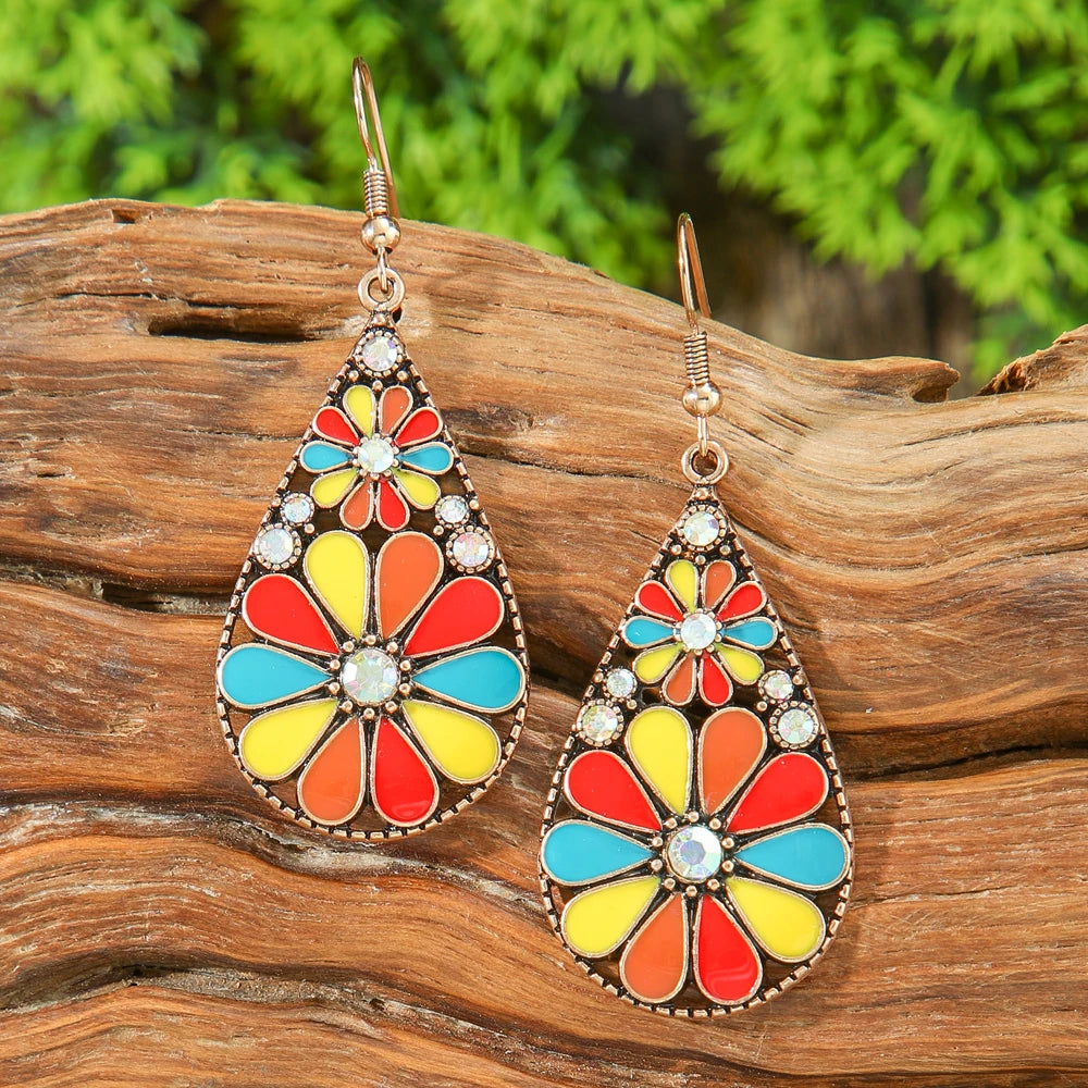 Bohemian Vintage Chic Náušnice