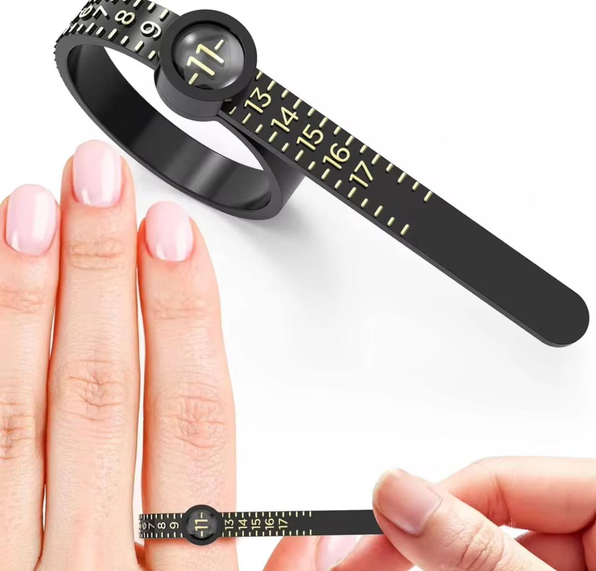 Měřící pásek na prsten