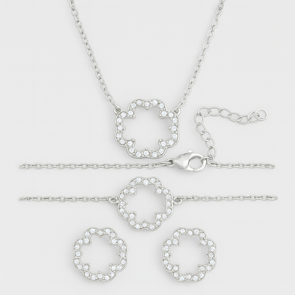 Flurry Set – Nadčasový Luxus a Třpytivá Elegance