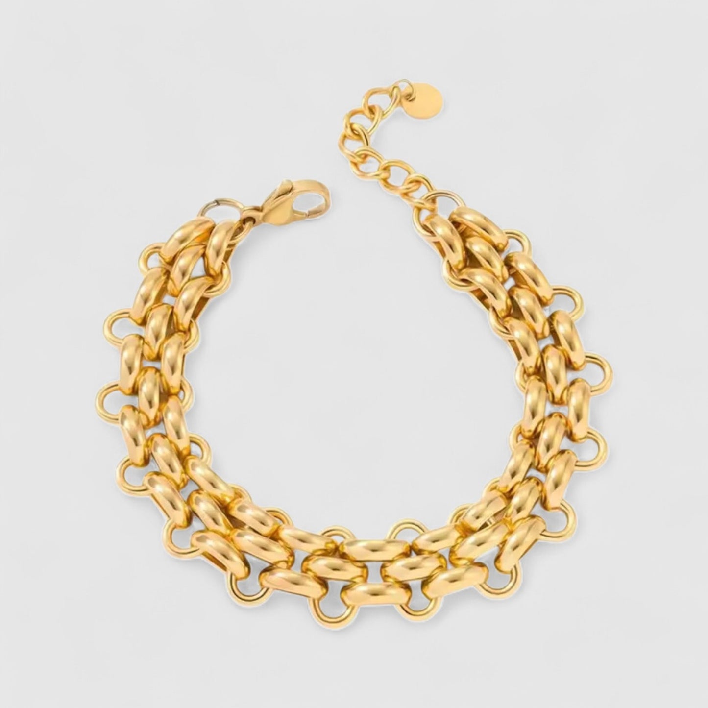 Ruth - Náramek s tlustým řetízkem z nerezové oceli