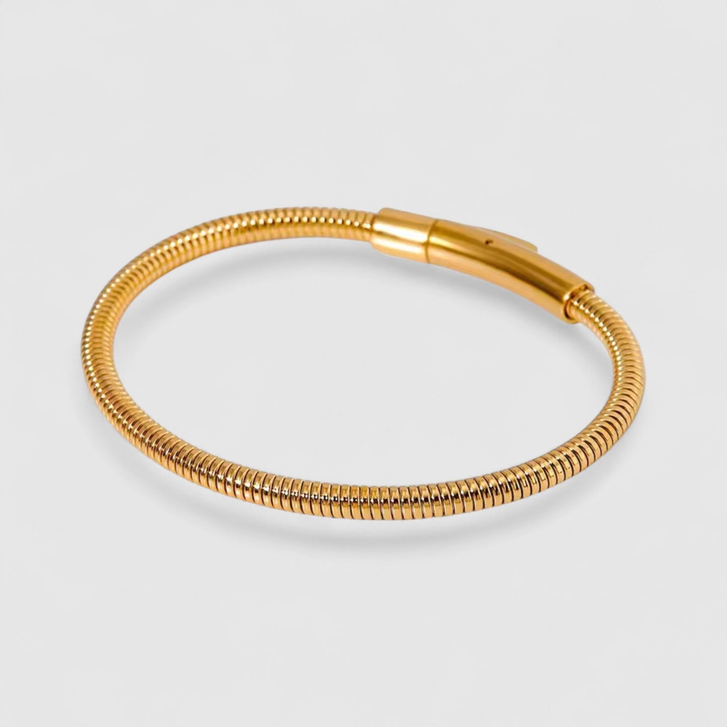 Miva - Náramek s kulatými články z nerezové oceli