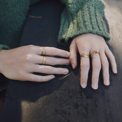 Polly - Duo prsten z nerezové oceli