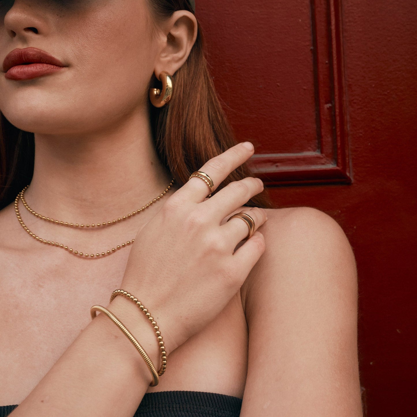 Polly - Duo Ring Stainless Steel