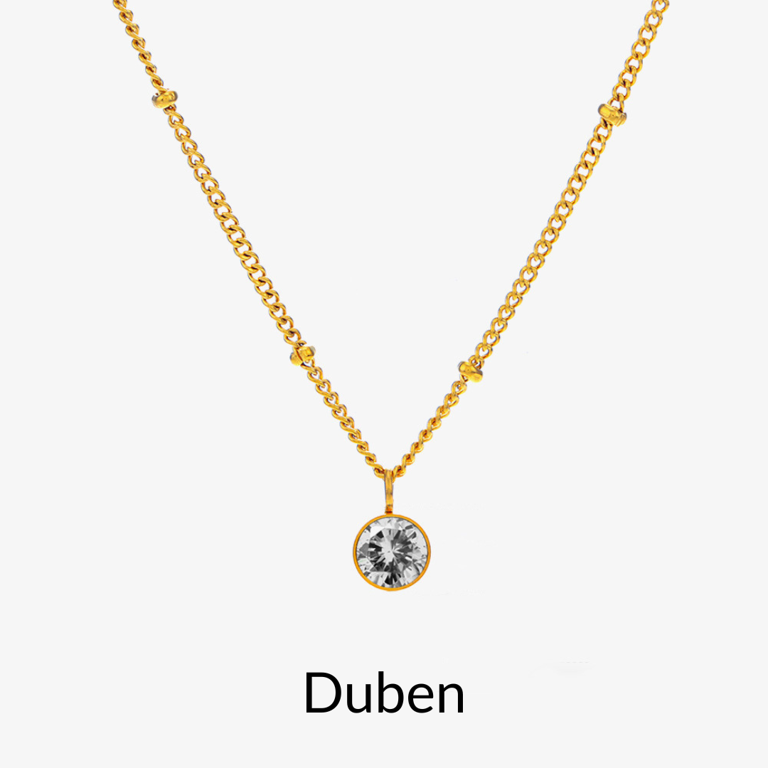 náhrdelník s kamenem podle měsíce narození