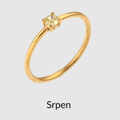 Prsten s kamenem narození