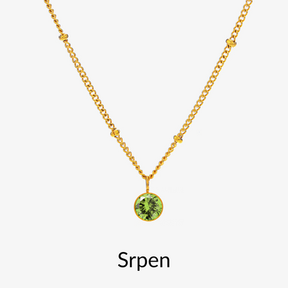 náhrdelník s kamenem podle měsíce narození