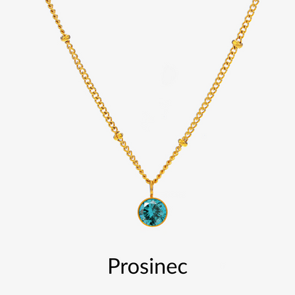náhrdelník s kamenem podle měsíce narození