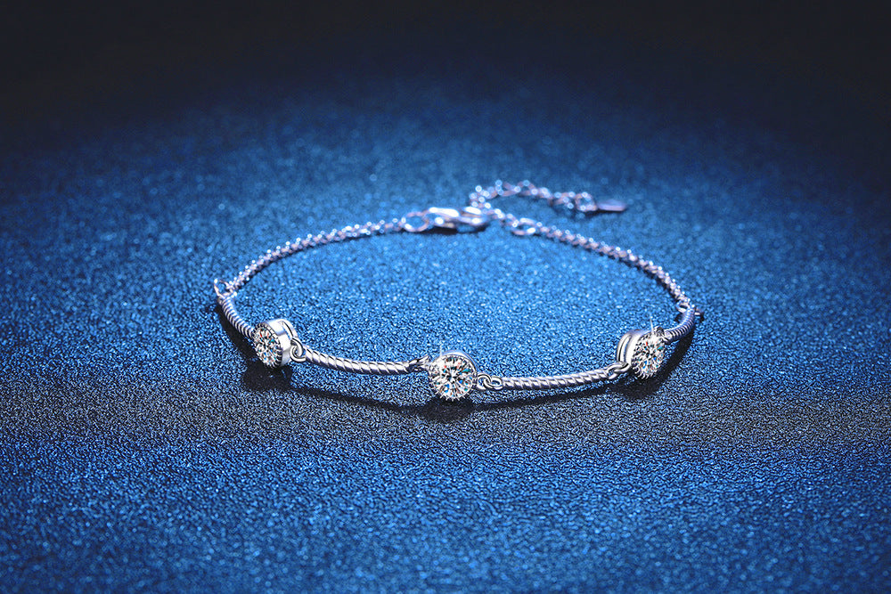 Náramek Aurora Moissanite