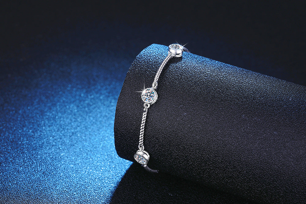 Náramek Aurora Moissanite