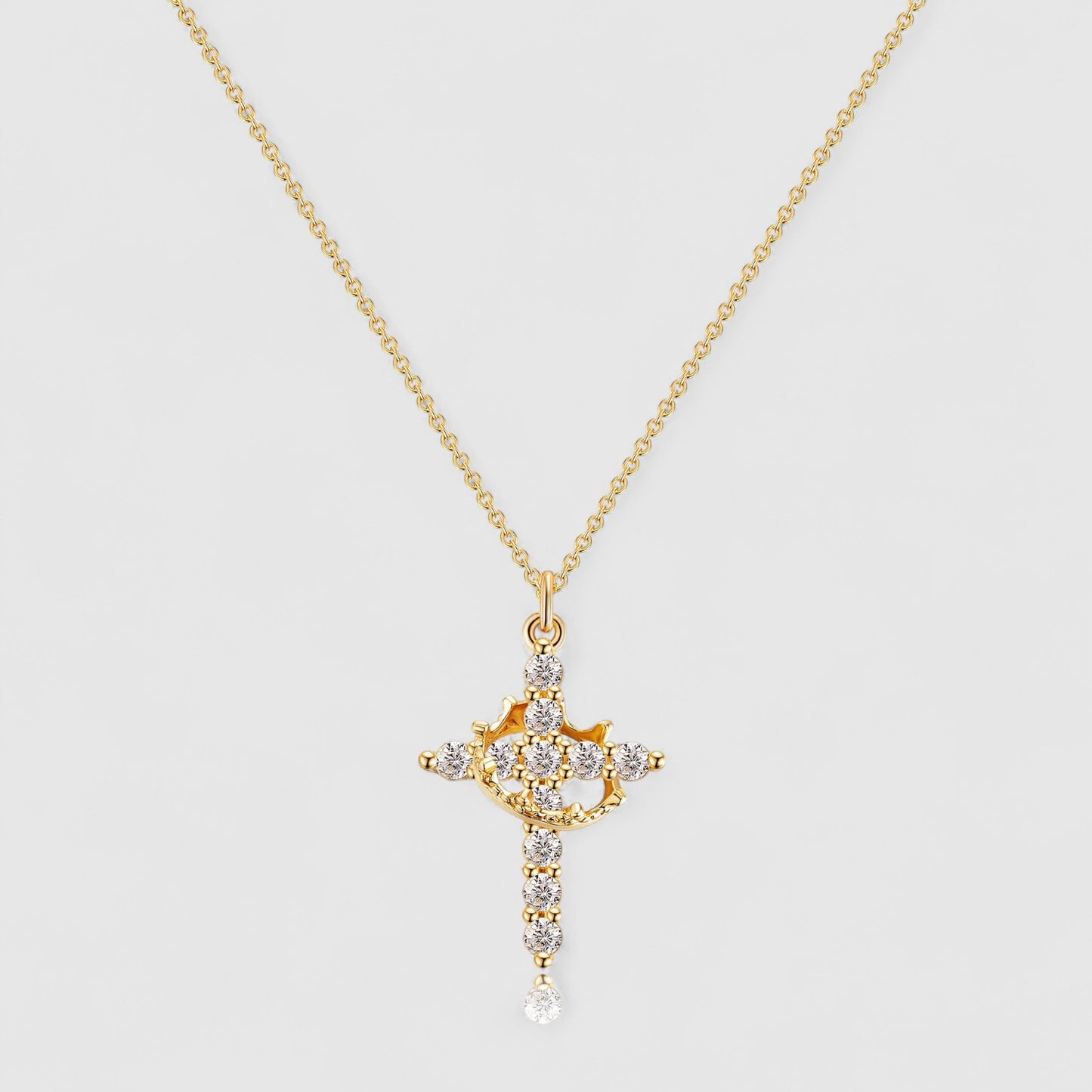 Náhrdelník Korunový Kříž