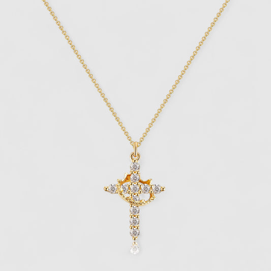 Náhrdelník Korunový Kříž