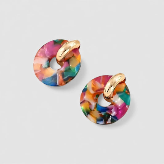 Rings – barevné náušnice