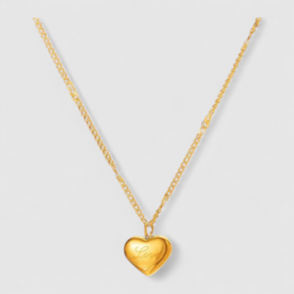 Náhrdelník se zlatým srdcem