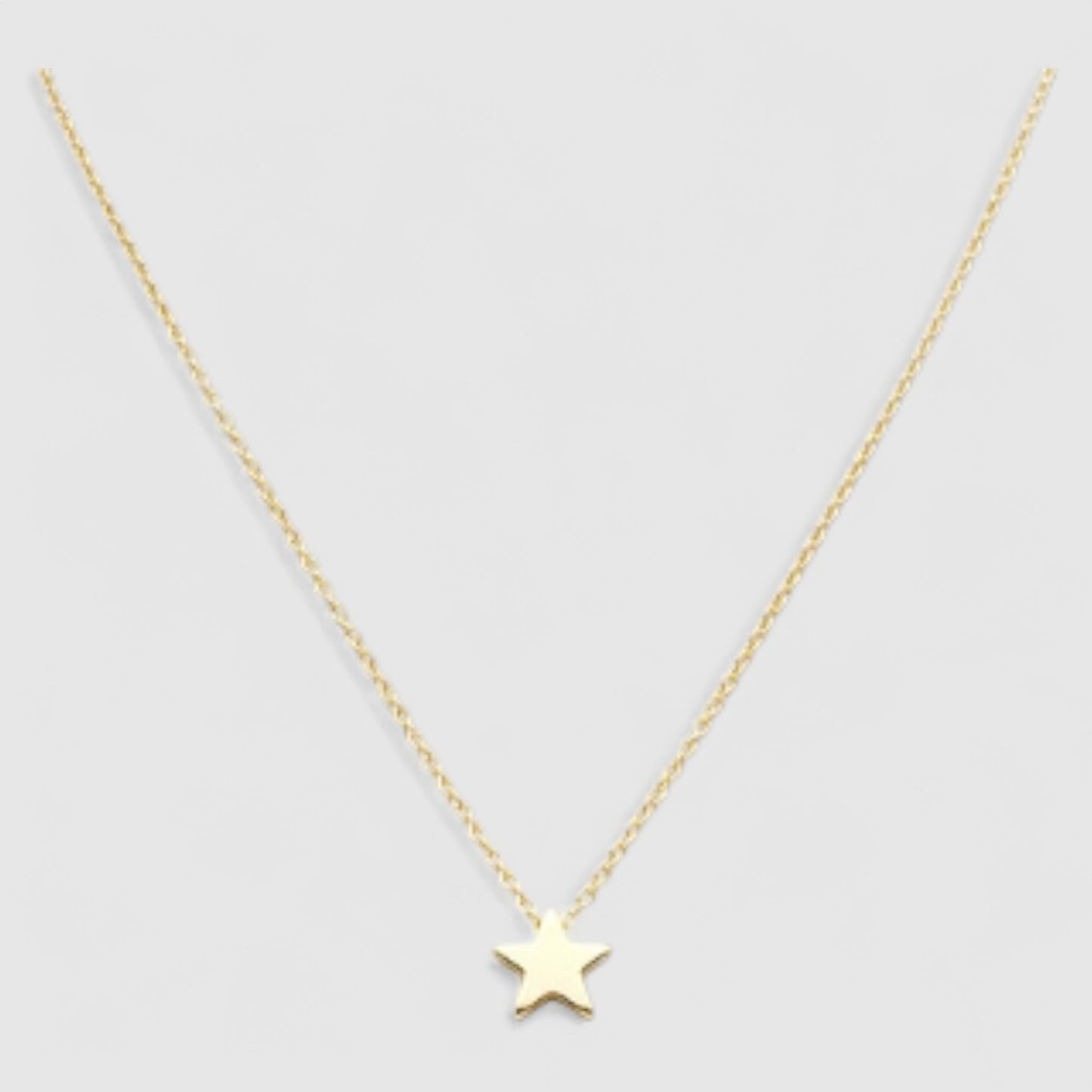 Zlatý řetízek s hvězdou