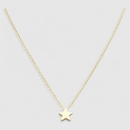 Zlatý řetízek s hvězdou
