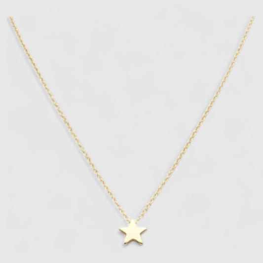 Zlatý řetízek s hvězdou
