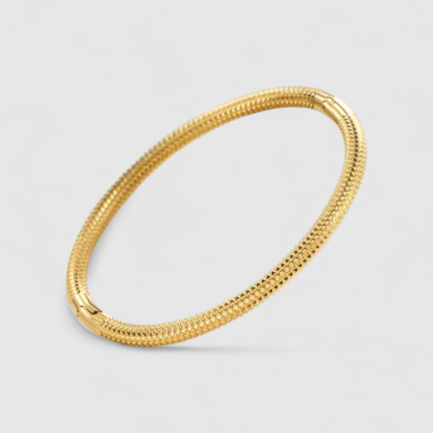 Laerke – zaoblený náramek z nerezové oceli