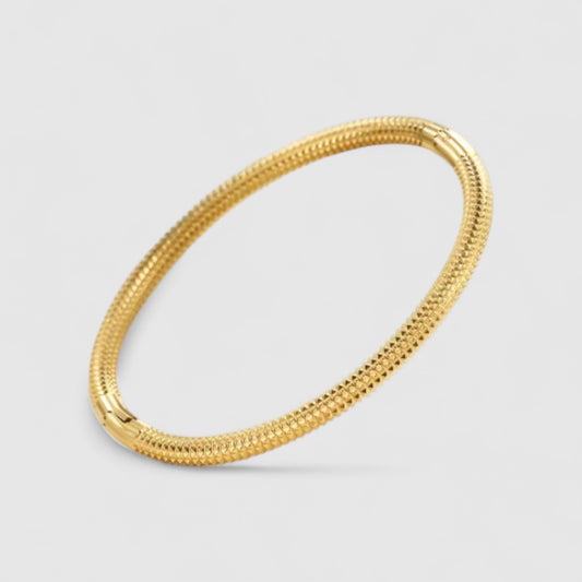 Laerke – zaoblený náramek z nerezové oceli