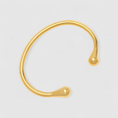 Petra - Otevřený náramek z nerezové oceli