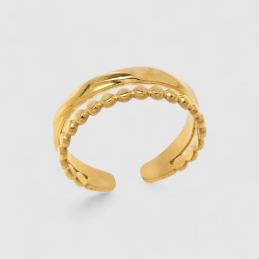 Polly - Duo prsten z nerezové oceli