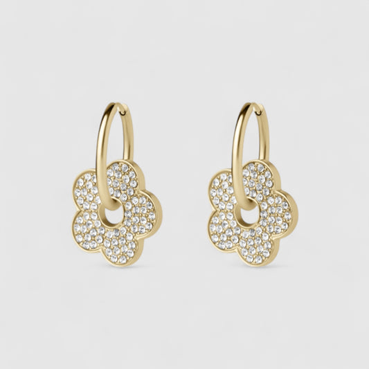 Květinové náušnice