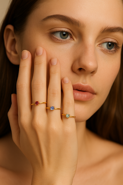 Prsten s kamenem narození