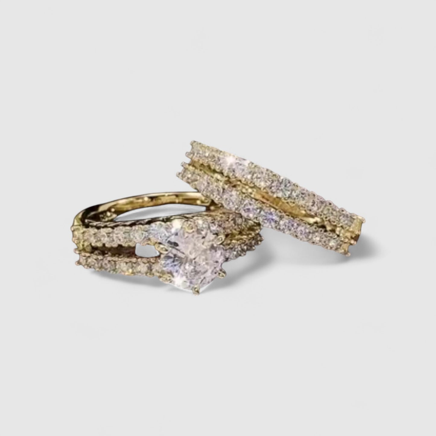 Sada prstenů Eternal Radiance | Zlato